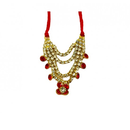 Diamond mala Red - 1.5 Inch