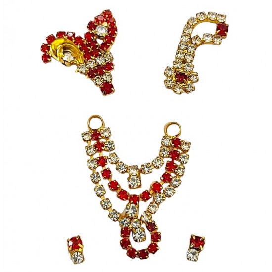 mala set Red  - 1.25 inch