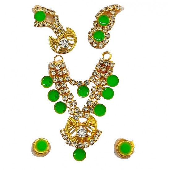 mala set parrot green - 1.25 inch