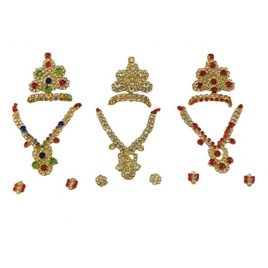 mukut mala set - 2 inch